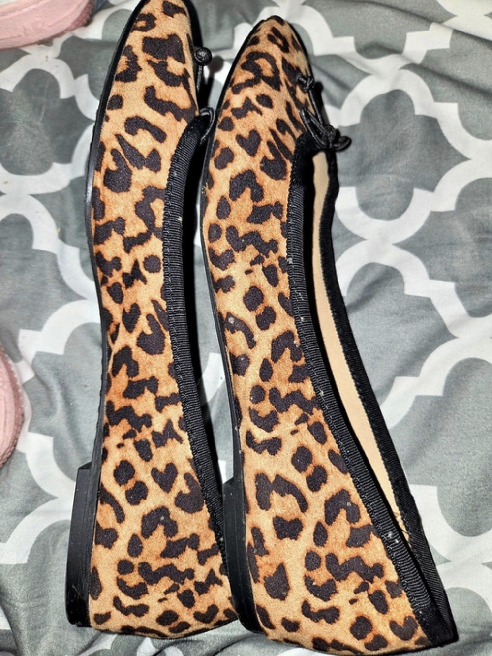 Time And Tru Leopard Print Flats US 9.5